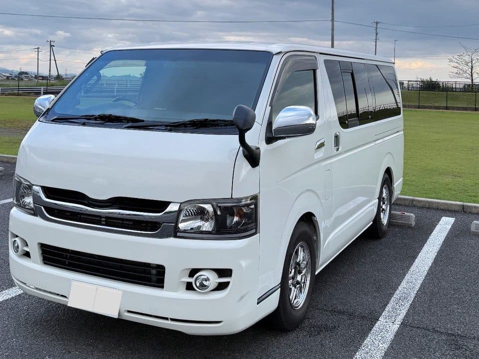買取車両のトヨタ ハイエース（2007年式）